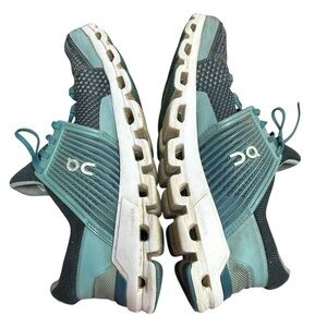 ON Running Teal/Storm Cloudswift Running Athletic Shoes Size 6.5 Womens